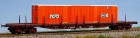 30108 LS Models Container flat car with 40' container "CNC"
